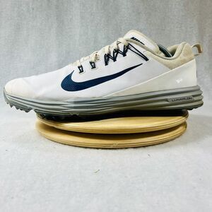 Nike Lunar Command 2 White Navy, Men's Golf‎ Shoes, Size 11 849968-106